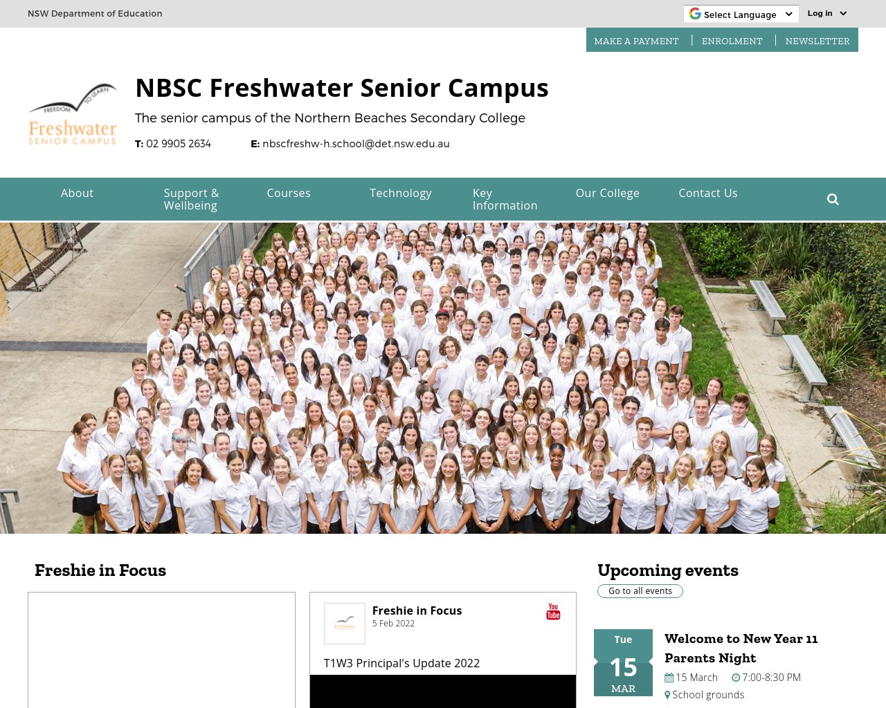 NBSC Freshwater Senior Campus