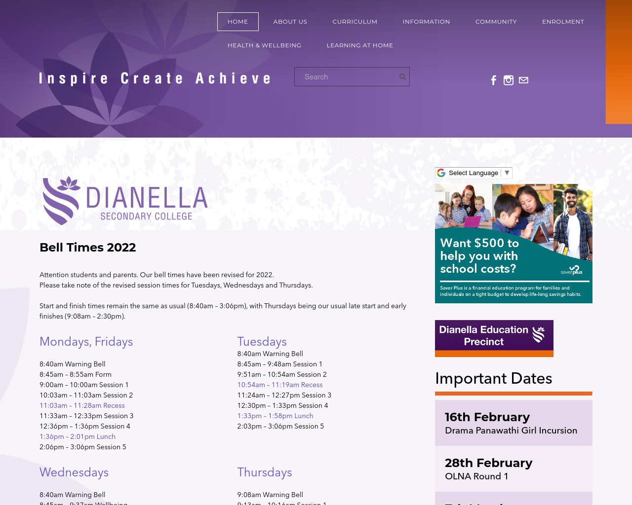 Dianella Secondary College