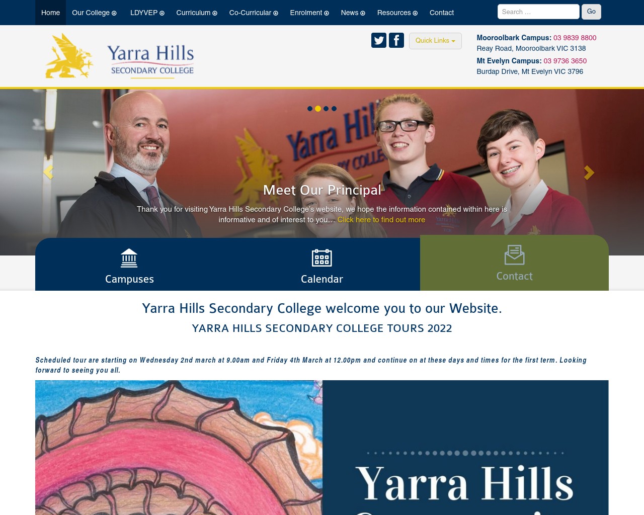 Yarra Hills Secondary College