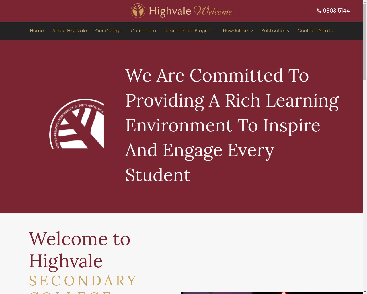 Highvale Secondary College