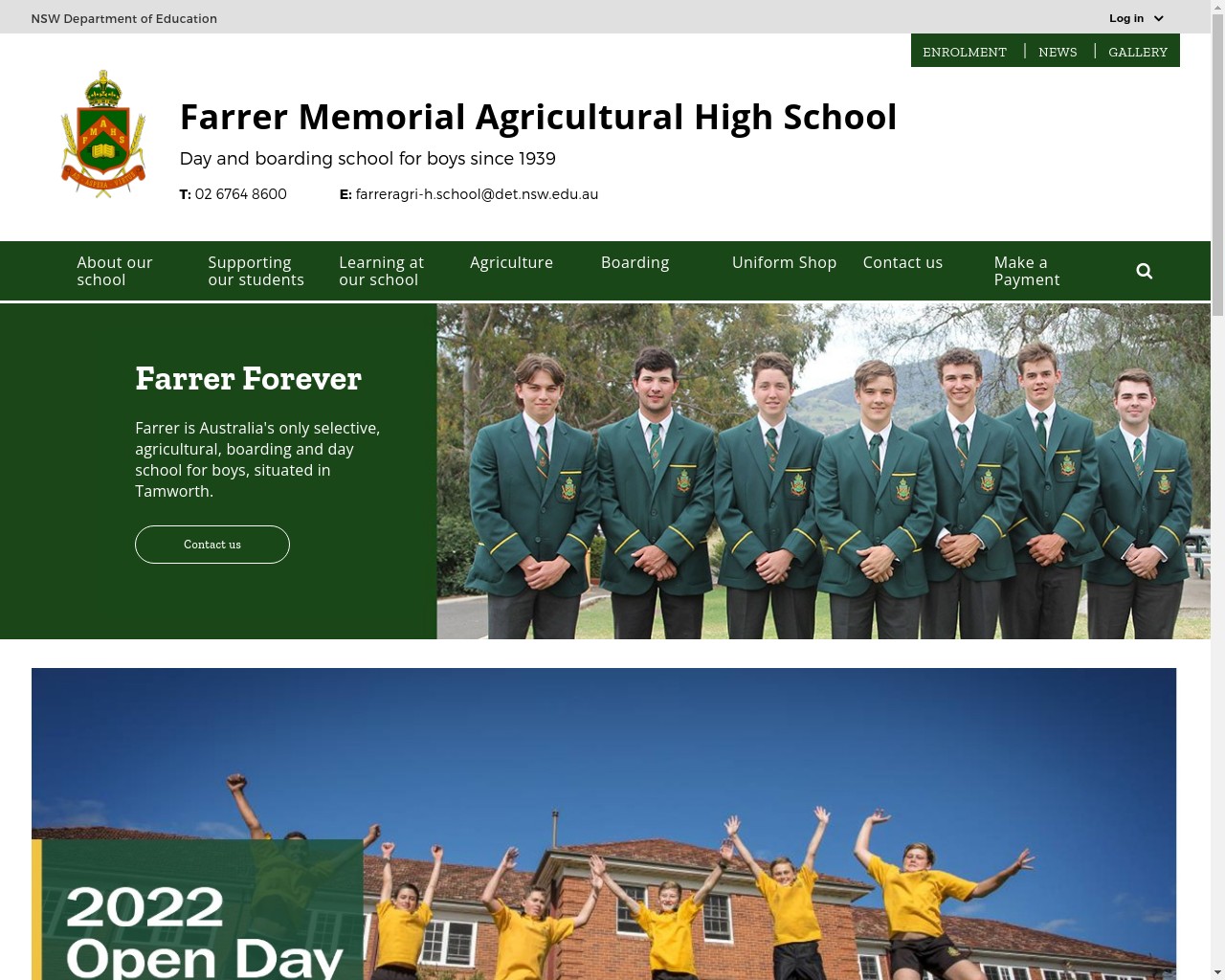 Farrer Memorial Agricultural High School