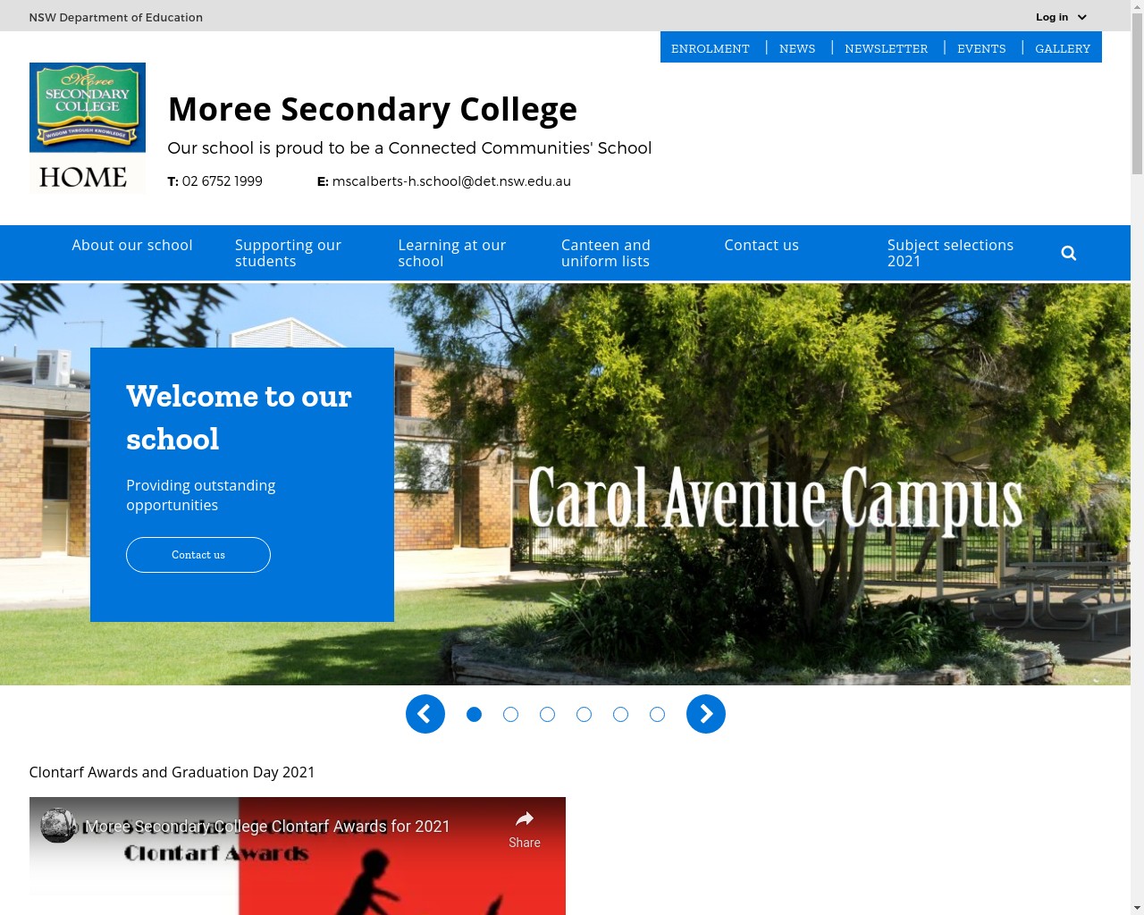 Moree Secondary College Carol Ave Campus