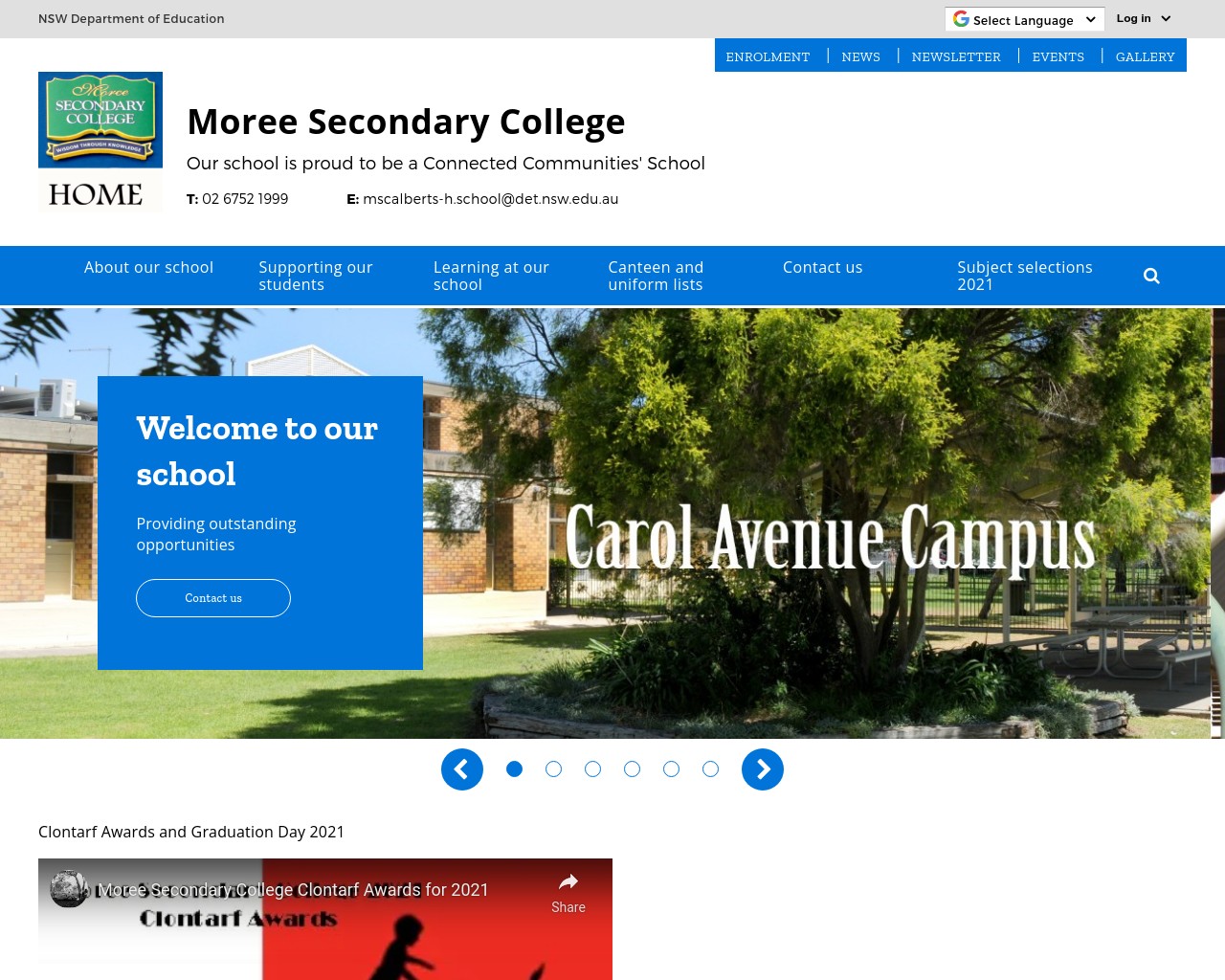 Moree Secondary College Albert St Campus