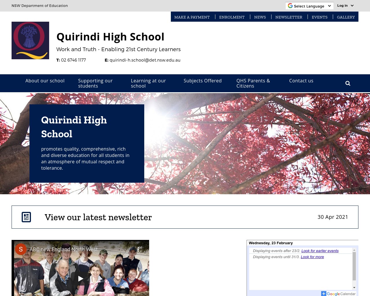 Quirindi High School