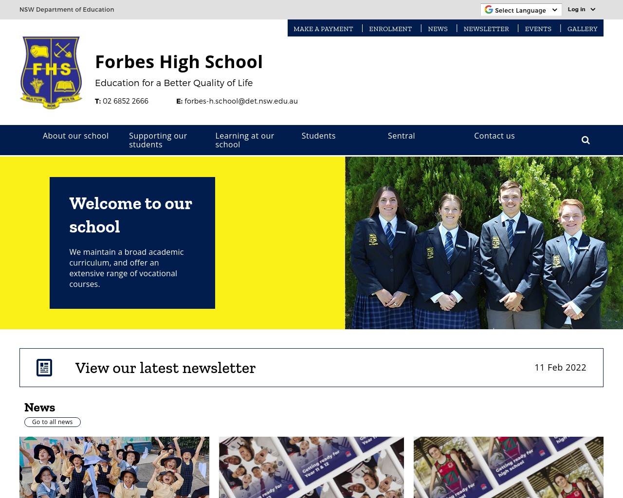 Forbes High School