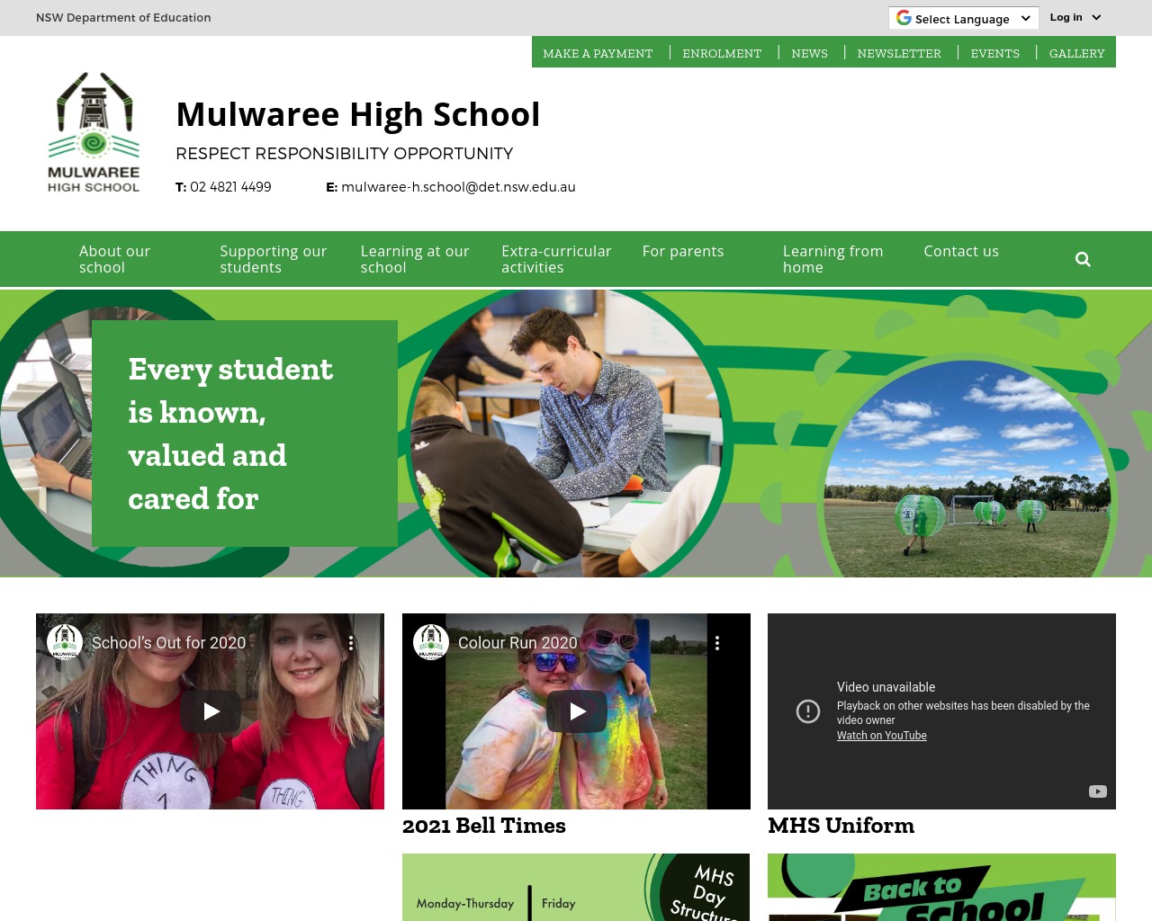 Mulwaree High School