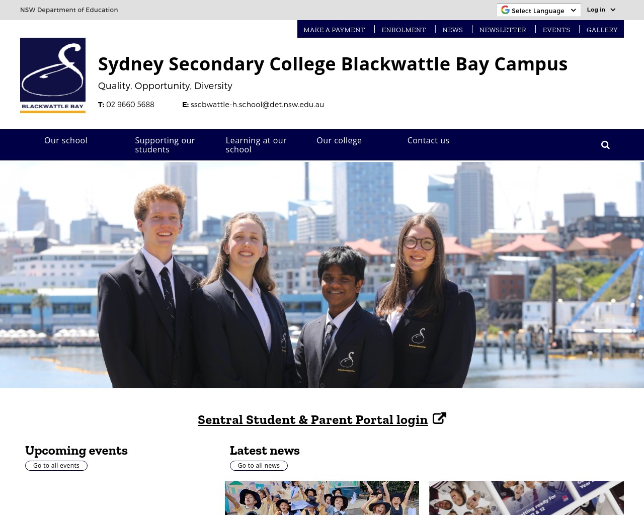 Sydney Secondary College Blackwattle Bay Campus