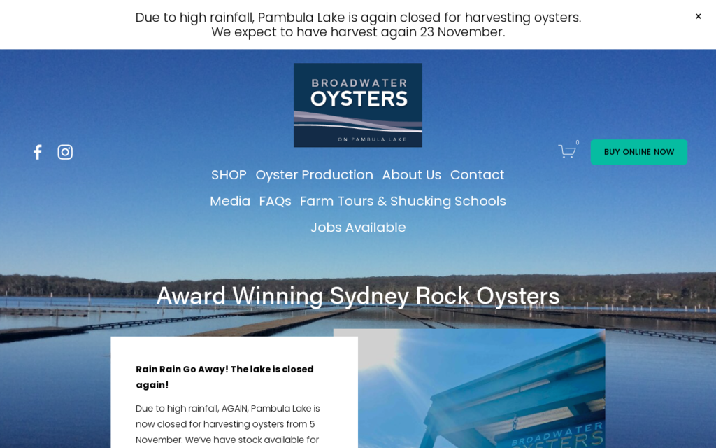 Broadwater Oysters
