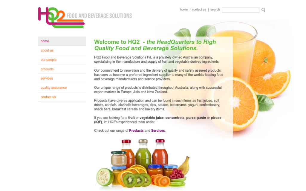 HQ2 Food and Beverage Solutions Pty Ltd