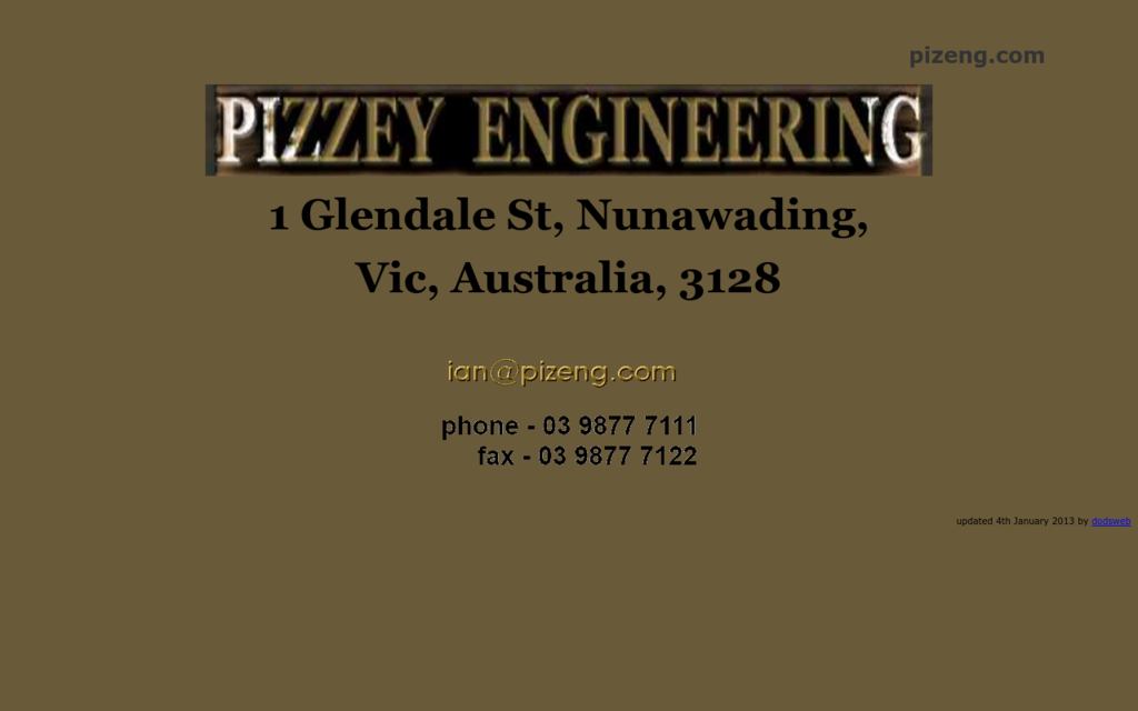 Pizzey Engineering